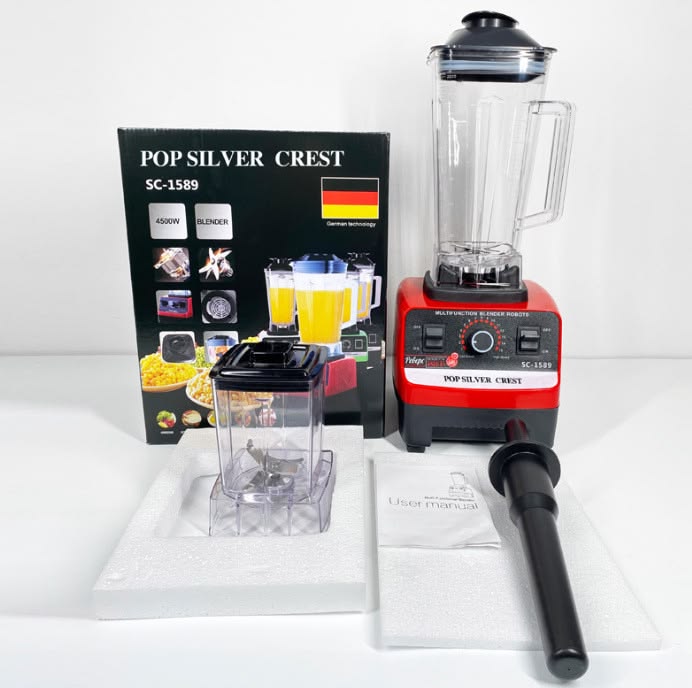 Silver Crest SC-1589 Commercial Blender 4500W Heavy Duty Multifunction Juicer Grinder Mixer 2L  Other High-Converting Titles