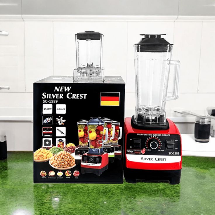 Silver Crest SC-1589 Commercial Blender 4500W Heavy Duty Multifunction Juicer Grinder Mixer 2L  Other High-Converting Titles